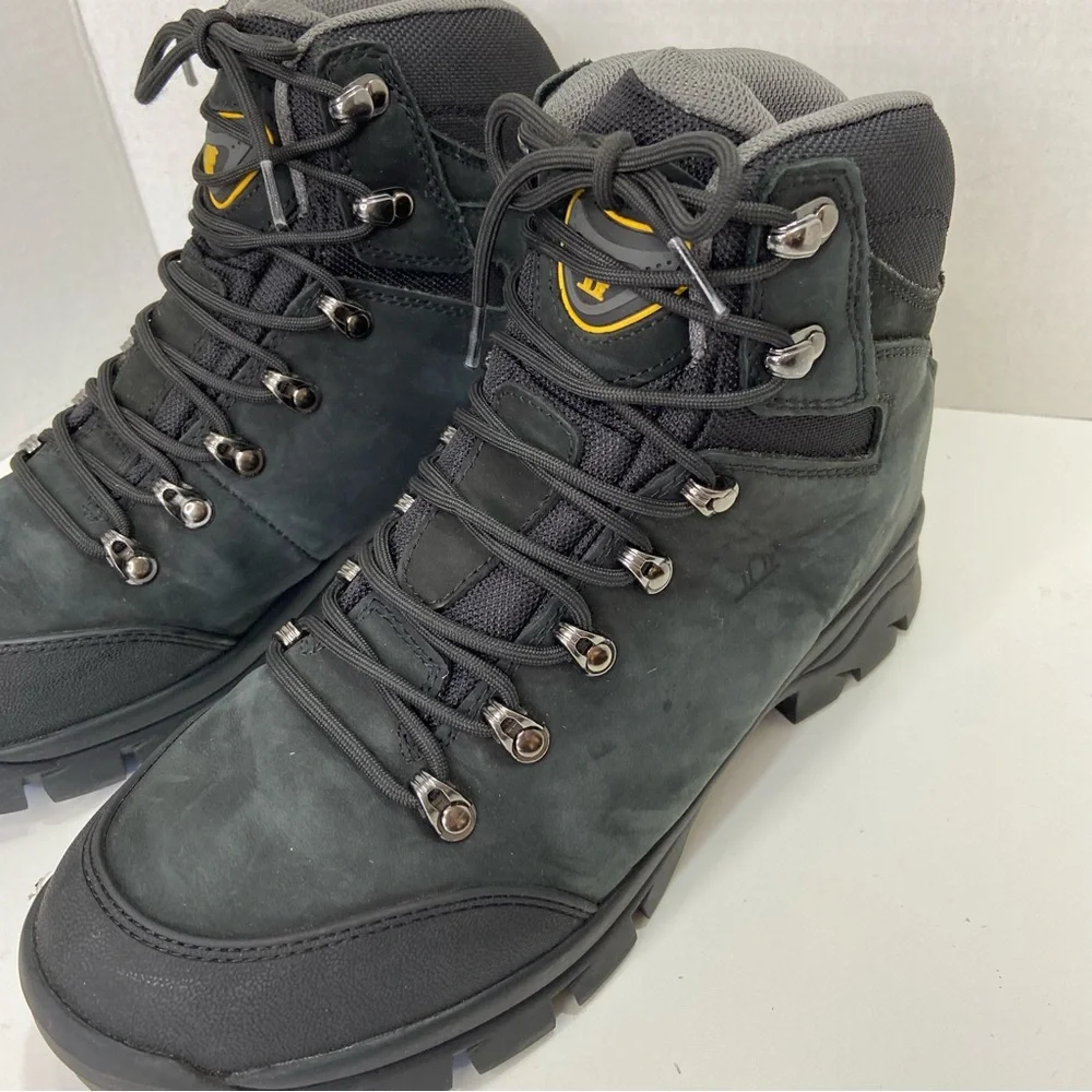 CAMEL CROWN Outdoor Mid Hiker Leather Boots New